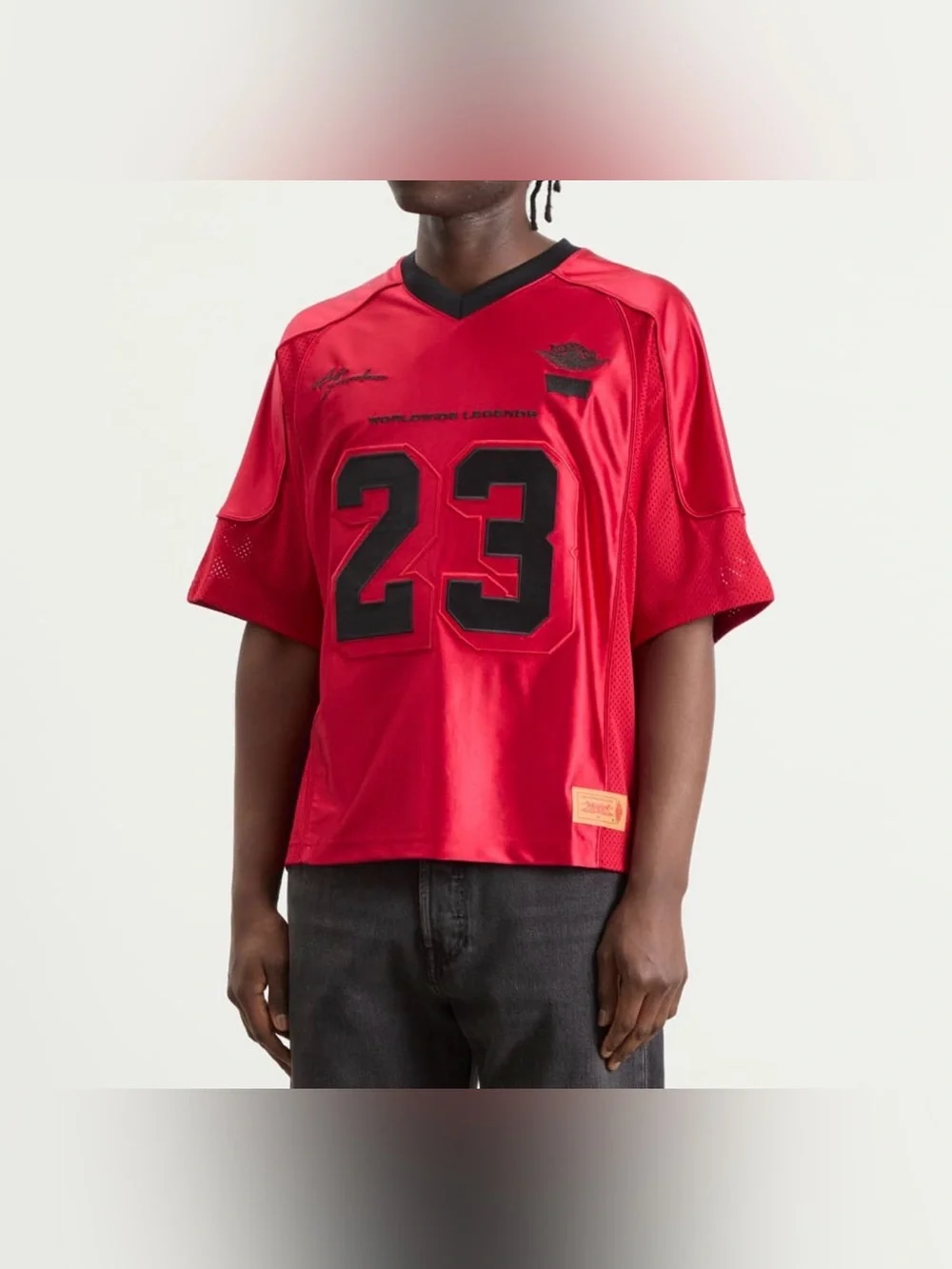 Jordan | Shirts | Air Jordan X Levis Football Jersey Gym Red Logo